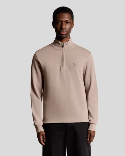 Lyle & Scott Superfine Quarter Zip Sweatshirt