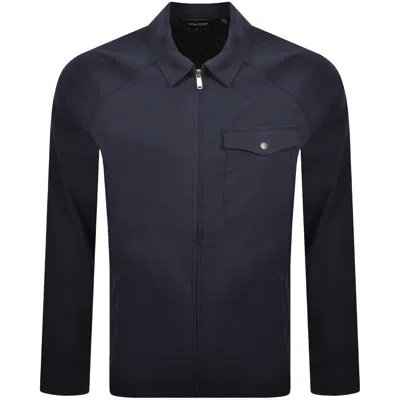 Lyle & Scott Lyle And Scott Tailored Overshirt Navy
