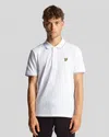 Lyle & Scott Lyle And Scott Plain Polo T Shirt Blue