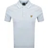 Lyle & Scott Lyle And Scott Tipped Polo T Shirt Blue In Blue
