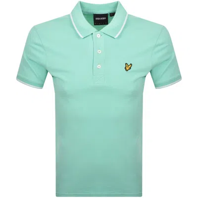 Lyle & Scott Lyle And Scott Tipped Polo T Shirt Green