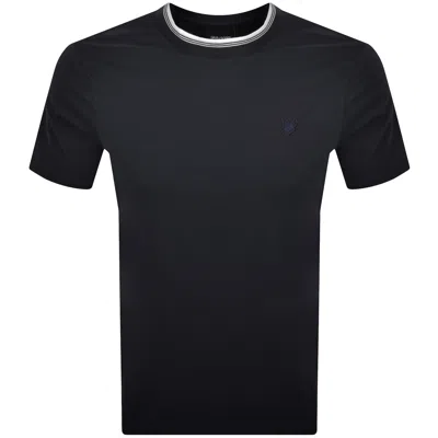 Lyle & Scott Lyle And Scott Tipped T Shirt Navy