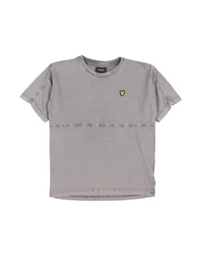 Lyle & Scott Babies'  Toddler Boy T-shirt Grey Size 7 Cotton