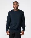 Lyle & Scott Tonal Eagle Mens Crew Neck Sweatshirt In Blue