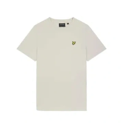 Lyle & Scott Ts2003v Rally Tipped T Shirt In Cove In Green