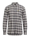 Lyle & Scott Vintage Man Shirt Beige Size M Cotton In Sand