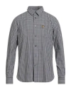 Lyle & Scott Vintage Man Shirt Dark Green Size M Cotton