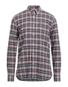Lyle & Scott Vintage Man Shirt Lead Size M Cotton In Gray