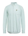 Lyle & Scott Vintage Man Shirt Light Green Size M Cotton