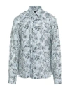Lyle & Scott Vintage Man Shirt Midnight Blue Size M Organic Cotton