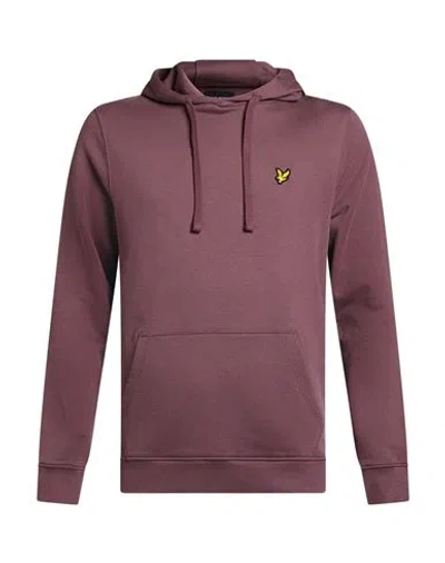 Lyle & Scott Vintage Man Sweatshirt Purple Size S Organic Cotton In Brown