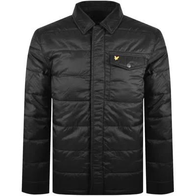 Lyle & Scott Lyle And Scott Wadded Puffer Jacket Black