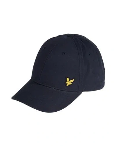 Lyle & Scott Woman Hat Navy Size Onesize Cotton