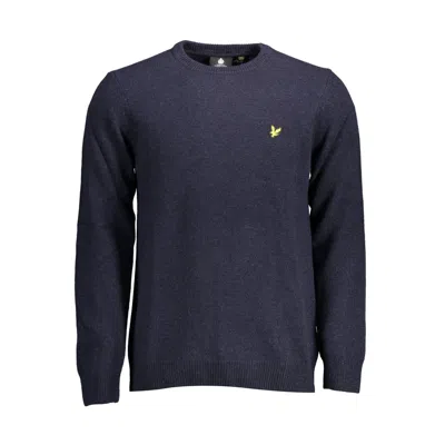 Lyle & Scott Wool Men's Sweater In Blue