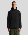 Lyle & Scott Fleece Back Softshell Jacket In Black