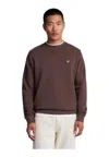 Lyle-e-scott Crewneck Sweatshirt Man Lyle E Scott In Purple