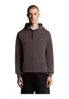 Lyle-e-scott Men's Hoodie Lyle E Scott In Purple