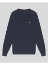 Lyle-e-scott Men's Sweater Lyle E Scott Kn2130v_x488 In Blue