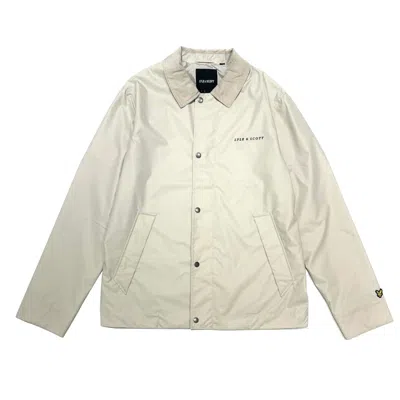 Lyle Scott Jacket Lyle & Scott Coach Jacket In Beige
