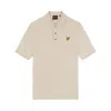 Lyle Scott Polo Lyle & Scott Slub Polo Shirt In Sand