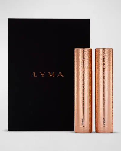 Lyma Skin Serum And Cream Starter Kit In White