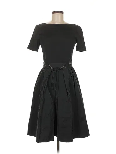 Pre-owned Lyn Devon Cocktail Dress In Black