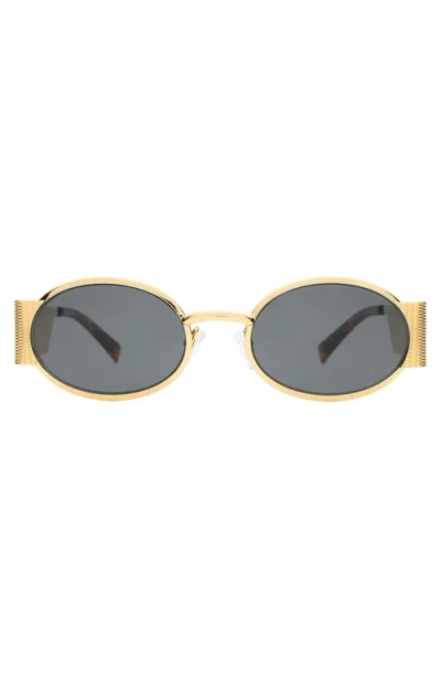 Lyndon Eyewear Belle Meade Sunglasses In Gold Havana/grey