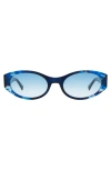 Lyndon Eyewear Exumas Sunglasses In Lapis/blue