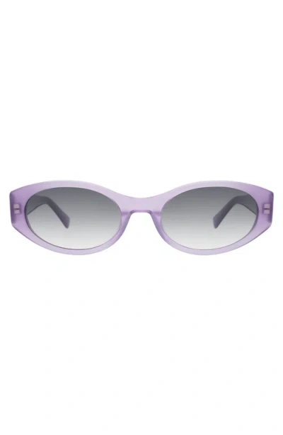 Lyndon Eyewear Exumas Sunglasses In Lavender/grey