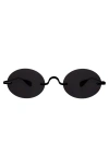 Lyndon Eyewear Havana Sunglasses In Matte Black/grey