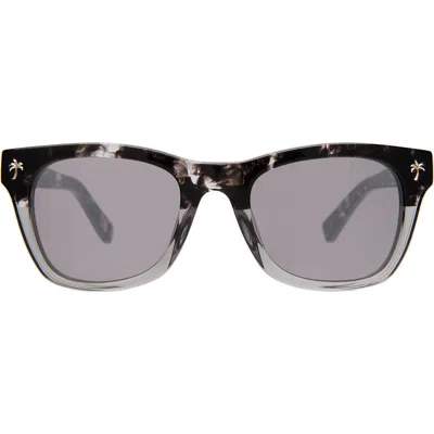 Lyndon Eyewear Hibiscus Sunglasses In Hh Galaxy