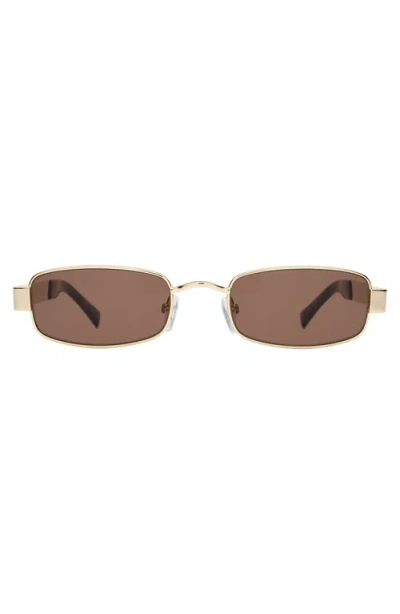 Lyndon Eyewear Shores Sunglasses In Gold/brown