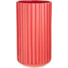 Lyngby Porcelaen 6-inch Fluted Vase