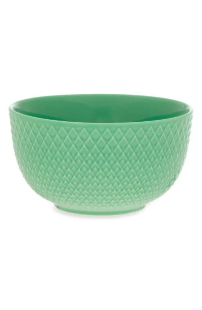Lyngby Porcelaen Rhombe Color Bowl In Green