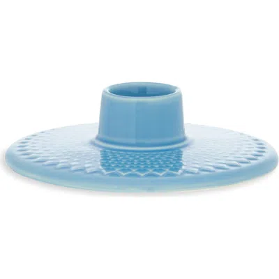 Lyngby Porcelaen Rhombe Color Candleholder In Blue