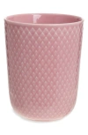 Lyngby Porcelaen Rhombe Color Mug In Rose
