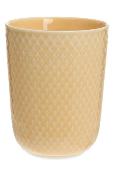 Lyngby Porcelaen Rhombe Color Mug In Sand