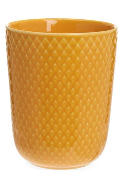 Lyngby Porcelaen Rhombe Color Mug In Yellow