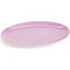 Lyngby Porcelaen Rhombe Color Oval Serving Dish In Purple