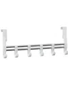 Lynk White Adjustable Over-the-door Hook