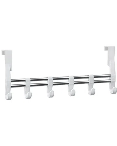 Lynk White Adjustable Over-the-door Hook