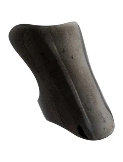Pre-owned Lynn Ban Armor Ring In Black