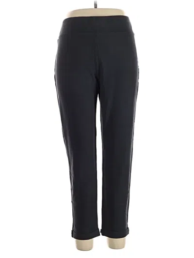 Pre-owned Lynn Ritchie Silver Track Pants In Black