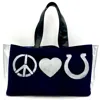 Lynn Tallerico Women's Blue Mahjong Tote In Navy In Blue
