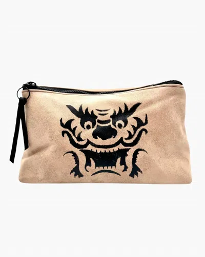 Lynn Tallerico Women's Mahjong Tile Bag In Cafe Au Lait In Sand