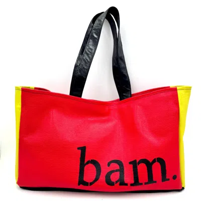 Lynn Tallerico Women's Mahjong Tote In Bright Red