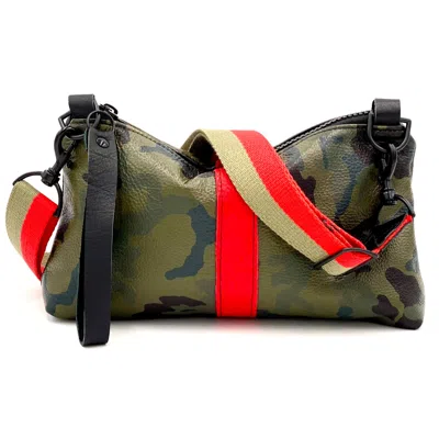 Lynn Tallerico Women's Nancy Crossbody Bag In Green Camo