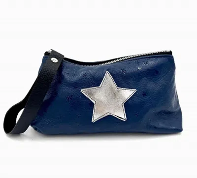 Lynn Tallerico Women's New Pammy Clutch Bag In Blue