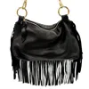 Lynn Tallerico Women's Paula Fringe Bag In Black