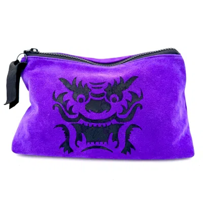 Lynn Tallerico Women's Pink / Purple Mahjong Tile Bag In Purple